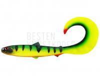 Gummifisch Westin BullTeez Curltail P082 21cm 49g - Tiger Perch