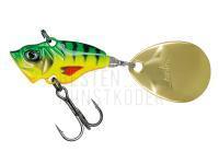 Jig Spinner Molix Trago Spin Tail 3cm 1.1/4 in | 14g 1/2 oz - 468 Fire Tiger UV