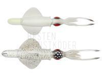 Meeresköder Savage Gear Swim Squid RTF 18cm 90g S - White Glow Cuttlefish UV