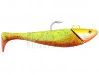 Meeresköder Spro Salty Beast Mega Jig Shad 24cm 470g - Orange/Chartreuse