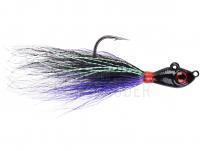 Köder Mustad Big Eye Bucktail Jig 7g  1/4oz - Black-Purple