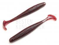 Gummifisch Noike Smokin Swimmer 3 inch 76 mm - 103 Dark Red