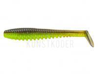 Gummifish Pontoon21 Awaruna Dun 3.5 inch | 89mm - 4217 Green Pumpkin-Chartreuse