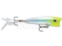 Oberflächenköder Rapala X-Rap Pop 7cm 11g - Chartreuse Ghost (CGH)