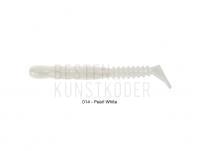 Gummifisch Reins Rockvibe Shad 1.2 inch - 014 Pearl White