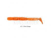 Gummifisch Reins Rockvibe Shad 1.2 inch - 413 Chika Orange