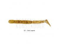 Gummifisch Reins Rockvibe Shad 2 inch - 321 Gold Legend