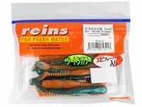 Gummifisch Reins Rockvibe Shad 3 inch - B55 Strike Orange