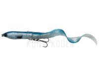 Gummiköder Savage Gear 3D Hard Eel 17cm 50g Slow Sinking 2+1 - Blue Silver UV