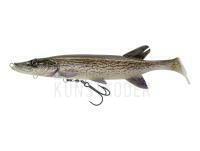 Gummifisch Savage Gear 3D Pike Shad 20cm 65g - White Pike