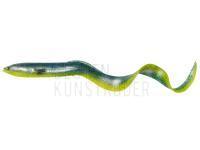 Gummifisch Savage Gear 3D Real Eel Bulk 15cm 12g - Green Yellow Glitter