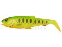 Gummifish Savage Gear Craft Cannibal PaddleTail Bulk 10.5cm 12g - Firetiger Fluo Matte Finish