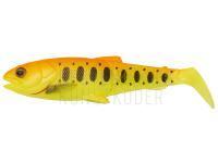 Gummifish Savage Gear Craft Cannibal PaddleTail Bulk 6.5cm 4g - Golden Ambulance Fluo Matte Finish