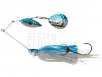 Köder Savage Gear Da’Bush Spinnerbait 14cm 21g Sinking - Blue Silver