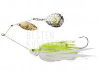 Köder Savage Gear Da’Bush Spinnerbait 14cm 21g Sinking - Yellow White Silver