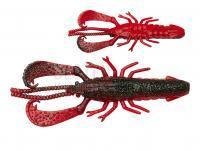Gummiköder Savage Gear Reaction Crayfish 7.3cm 4g 5pcs - Red N Black Fluo