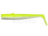 Gummifisch Savage Gear Sandeel V2 Weedless Tail 9.5cm 7g - Lemon Back