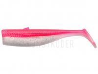 Gummifisch Savage Minnow Weedless Tail 10cm 10g 5pcs - Pink Pearl Silver