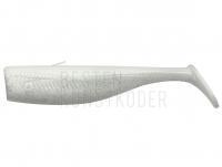 Gummifisch Savage Minnow Weedless Tail 10cm 10g 5pcs - White Pearl Silver