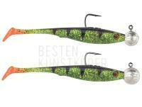 Gummifisch Spro IRIS Popeye To Go 6cm 2.5+4g #1/0 - UV Perch