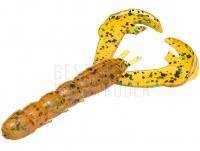 Gummiköder Strike King Rage Baby Craw 7.5cm - Amber Green Black