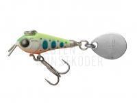 Jig Spinner Tiemco Lures Critter Tackle Riot Blade 20mm 5g - 102 Holographic Chartreuse Back Yamame