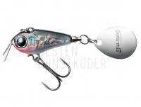 Jig Spinner Tiemco Lures Critter Tackle Riot Blade 25mm 9g - 03 Holo Silver Black