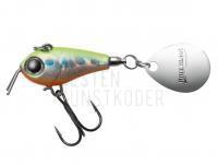 Jig Spinner Tiemco Lures Critter Tackle Riot Blade 25mm 9g - 08 Chartreuse Back Orange Belly