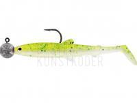 Gummifishe Westin BullTeez 12.5cm R 'N R 10g #6/0 - Sparkling Chartreuse