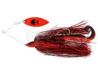 Spinnerbait Westin MonsterVibe Willow Blades 65g - Flash Red