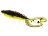 Gummiköder Westin RingCraw CurlTail 9cm 6g - Black Chartreuse