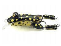 Köder Wob-Art Frog 6.5cm 5g - Black/Yellow
