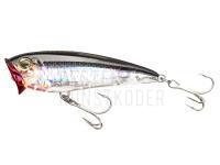 Oberflächenwobbler Yo-Zuri 3D Inshore Popper 90mm 24g - Silver Black (R1411-C4)