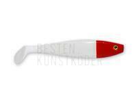 Gummifishe Delalande Shad GT 11cm - 61 Blanc Tête Rouge