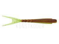 Gummifishe Delalande Zand Finess 8cm - Magic Green