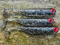 Gummifische Great Fish GF1 49mm 1g - no scent - glitter graphite