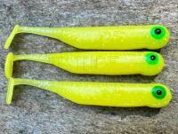 Gummifische Great Fish GF1 49mm 1g - no scent - yellow