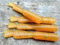 Gummifische Great Fish GF2 Leech 60mm 1.8g - no scent - curry