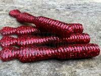 Gummifische Great Fish GF2 Leech 60mm 1.8g - no scent - glitter red