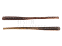 Gummifische Live Target Finesse Tail Worm 11.4cm - Brown/Black