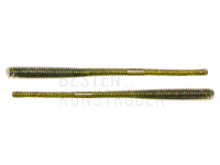 Gummifische Live Target Finesse Tail Worm 11.4cm - Green/Red