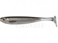 Gummifishe Live Target Slow-Roll Mullet Paddle Tail 10cm - Silver/Black