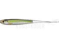 Gummifishe LiveTarget Ghost Tail Minnow Dropshot Bait 9.5cm - Silver/Green