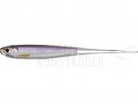 Gummifishe LiveTarget Ghost Tail Minnow Dropshot Bait 9.5cm - Silver/Purple