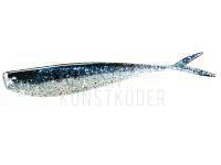 Gummifishe Lunker City Fat Fin-S Fish 3.5" - #136 Black Ice