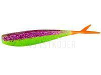 Gummifishe Lunker City Fat Fin-S Fish 3.5" - #272 Pimp Daddy/ Fire Tail