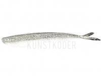 Gummifische Lunker City Fin-S Fish 4" - #153 White Lightning