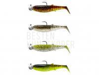 Gummifische Savage Gear Cannibal Shad Mix 12.5cm 20G+12.5G #5/0 | 4+4PCS - Clear Water Mix: Holo Baitfish, Motor Oil UV, Ice Minnow, Chartreuse Pumpkin