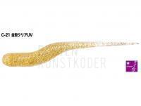 Gummiköder Tict Gyopin 1.7 inch - C-21 Gold powder clear UV