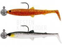 Gummifishe Westin BullTeez 12.5cm R 'N R 10g 2pcs - Clear Water Mix 6